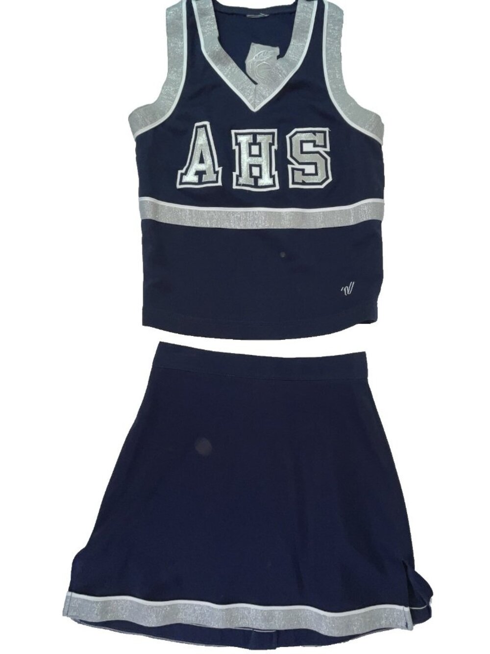 Cheerleader Uniform Dance Tops AHS High School Halloween Costume Fun 34 25 Skirt